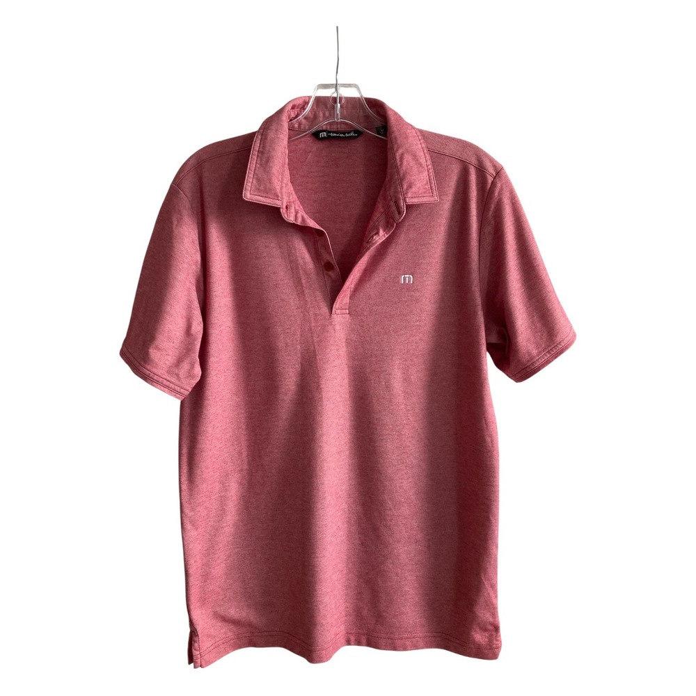 Travis Mathew M Ivy League Preppy Coach Lasso Cool Dad Golf Ken Athleisure Polo